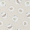 Printed Cotton AELIA Linen / Green
